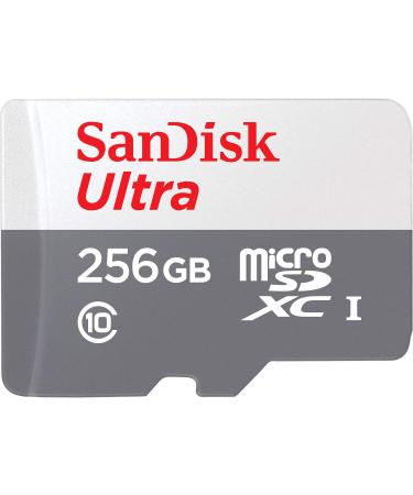 Made for Amazon SanDisk 256GB microSD Memory Card for Fire Tablets and Fire -TV