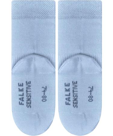 FALKE Unisex Baby Cotton Soft-Top Socks - Gentle Grip, Elasticated Ankle, Blue Pink & More - 1 Pair, Sensitive, 0 Months, Eco-Friendly - Buy Online on SooperMarket.com