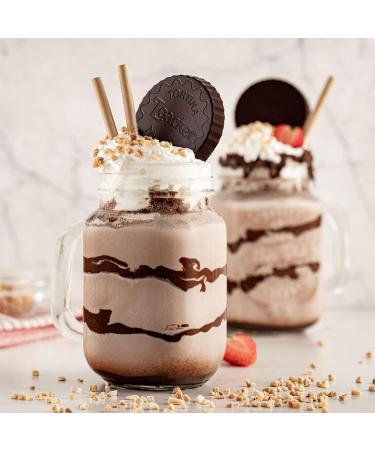 Buy Loacker Tortina Triple Choc - Crispy Chocolate Waffle Tarts | 24 Pcs of Gourmet Coffee Biscuits & Chocolate Shells - International Shipping Available - Buy Online on SooperMarket.com