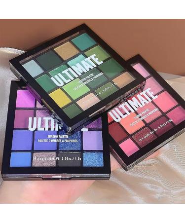 Pink Red Eyeshadow Palette - 16 Color Glitter Matte Eye Shadow for Women | Long Lasting, Highly Pigmented, Waterproof - Blendable Eye Makeup Palette (03 Pink Beauty) - Buy Online on SooperMarket.com