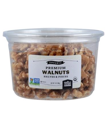 Aurora Organic Walnut Halves - 7 oz | Premium Quality & Healthy Snack - Buy Online on SooperMarket.com
