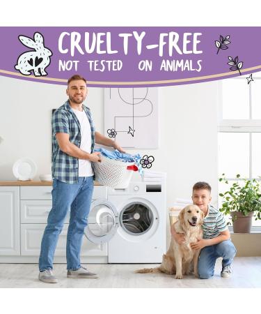 Eco-Friendly Laundry Detergent Sheets - Space-Saving Lavender Soap Strips for 80 Loads | Mess-Free Travel-Friendly Efficient Cleaning - Buy Online on SooperMarket.com