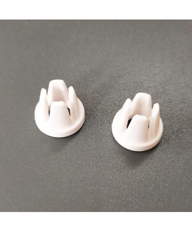 HONEYSEW Auxiliary Spool Pin R60033210 Small Spool Cap TA10943209S for Singer Bernina Europro Juki Pfaff White Sewing Machine (2PCS Spool Cap)