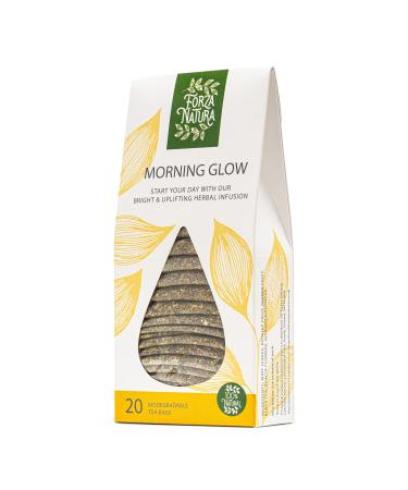 Morning Glow - Herbal Tea Bags - 100% Natural - 20 Bio Bags