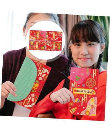 Didiseaon 24 Pcs Japanese Spring Festival Red Packet Asian Red Envelope Chinese Red Envelopes Lais See Packet See Envelopes Wedding Favors Bunny Gift Money Envelopes Rabbit Personality Paper As Shown 1x2pcs 16.8X9.8CMx2pcs - Buy Online on SooperMarket.com