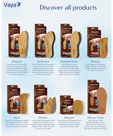 Vaya Medical Orthopedic Insoles for Flat Valgus Feet - Children's Sheepskin Insole Size 11 Brown - Buy Online on SooperMarket.com
