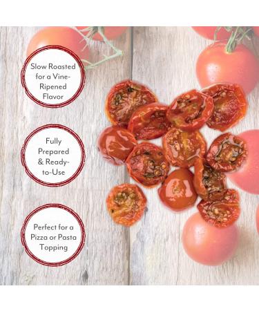 Roland Foods Oven Roasted Tomatoes Marinated with Garlic & Oregano 32oz - Specialty Imported Cherry Tomatoes - Buy Online on SooperMarket.com