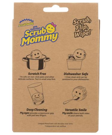 Buy SCRUB DADDY & Scrub Mommy - Best Scrubber & Sponge for Effortless Cleaning | International Shipping Available - Buy Online on SooperMarket.com