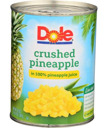 Dole Pineapple in Juice Crushed - 20 oz
