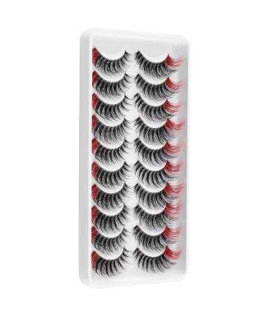 Shop 3D False Eyelashes - Handmade Natural Look Fluffy Multipack (10 Pairs) | DCA24 - Buy Online on SooperMarket.com