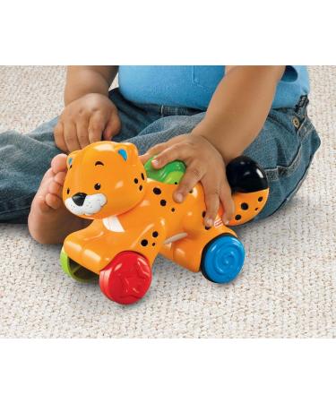 Fisher-Price Amazing Animals Press and Go Cheetah | Best Baby Toddler Toy (6-36 Months) - International Shipping Available - Buy Online on SooperMarket.com