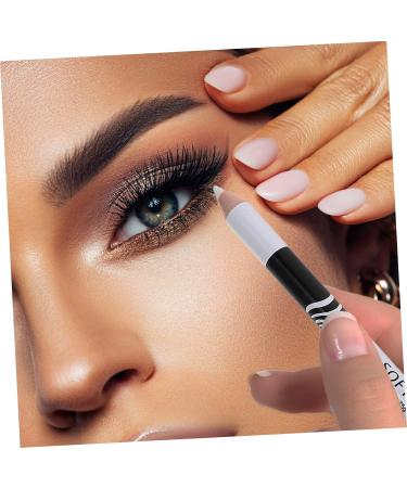FOYTOKI 70 Pcs Lying Silkworm Eyeliner White Eye Pencil Eyes Cosmetic Tools Eye Cosmetic Tools Wooden Pole - Buy Online on SooperMarket.com