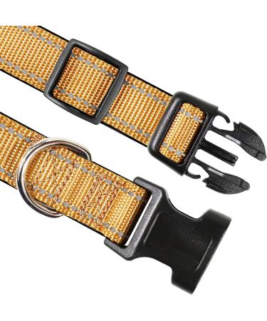 Joytale Reflective Dog Collar for Puppies - XS Brown | Premium Quality Pack of 1 - Buy Online on SooperMarket.com