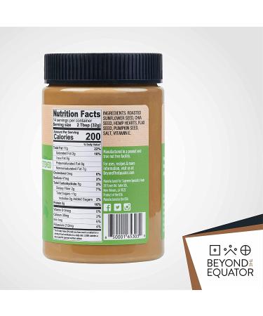 GoSupps.com - Beyond The Equator 5 Seed Butter Unsweetend 16 oz (454 g) - Buy Online on SooperMarket.com