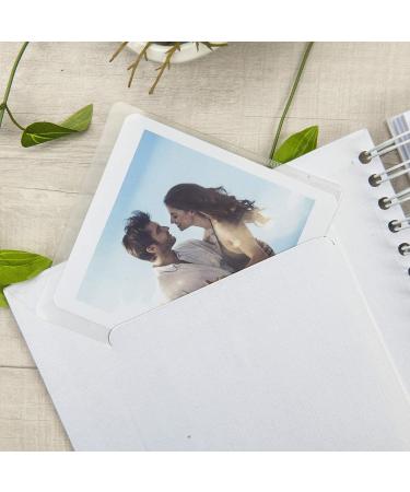 Small 8x8 DIY Scrapbook Photo Album | 80 Pages, Hardcover Craft Paper | Anniversary & Valentines Day Gift | White 8x8 Inch - Buy Online on SooperMarket.com