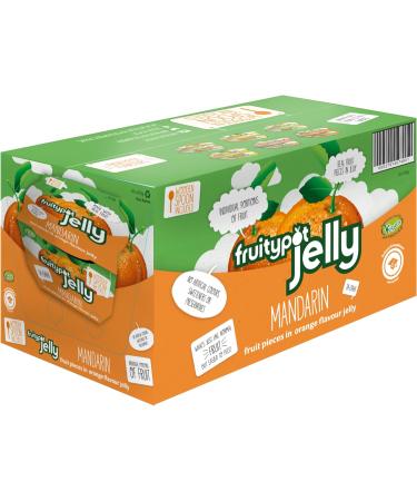 Fruitypot Mandarin in Orange Flavour Jelly - 18 x 120g Pots - Buy Online on SooperMarket.com