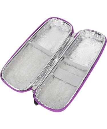 Insulin Cooling Carrying Case | Waterproof Insulin Cooler Travel Case for Diabetes Products (Purple) - Buy Online on SooperMarket.com