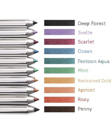 YES.EYE DO Gel Eyeliner Waterproof Smudgeproof Retractable Eyeliner Gel with built-in sharpener Colored Glitter Eyeliner Highly Pigmented and Creamy (Apricot) - Buy Online on SooperMarket.com