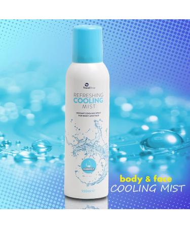 Katsy Style Travel Shop Refreshing Cooling Mist 150ml x2 - Vitamin E Quick Cooling & Refreshing for All Skin Types - Buy Online on SooperMarket.com