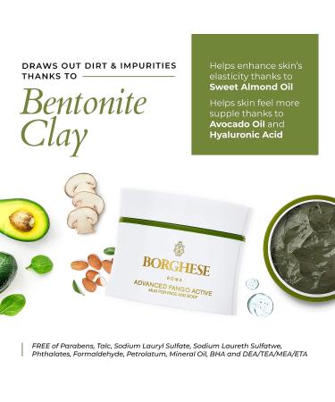 Borghese Advanced Fango Active Purifying Mud Mask - 2.7 Oz - Buy Online on SooperMarket.com