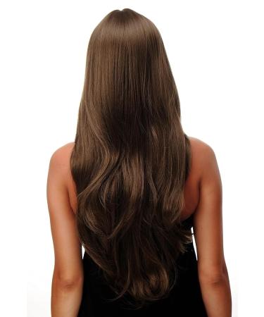 WIG ME UP Long Brown Straight Wig - 70cm Sexy Golden Brown Medium Parting Hair (Model 3111-10) - Shop Internationally - Buy Online on SooperMarket.com
