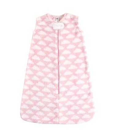 Hudson Baby Sleeping Bag, Sack, Blanket, Pink Clouds Plush, 18-24 Months 18-24 Months Pink Clouds Plush