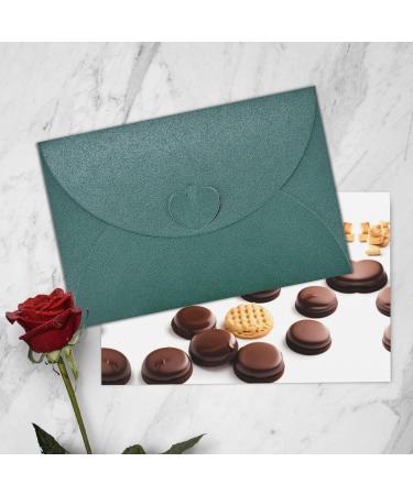 Cookies Food Chocolate Chip Biscuits Pearl Paper Greeting Card - Double-Sided Pearl Effect with Suitable for Various Occasions Cookies Food Chocolate Chip Biscuits One Size - Buy Online on SooperMarket.com