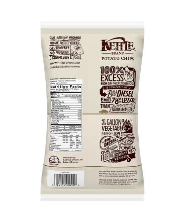 Kettle Brand Unsalted Potato Chips 5oz (15 Pack) - Healthy Snack Option - Buy Online on SooperMarket.com