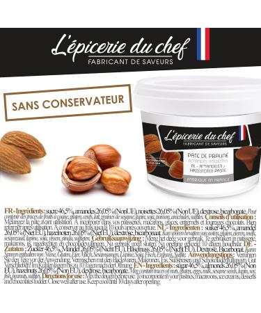 Almond and hazelnut praline paste 200 g - Buy Online on SooperMarket.com