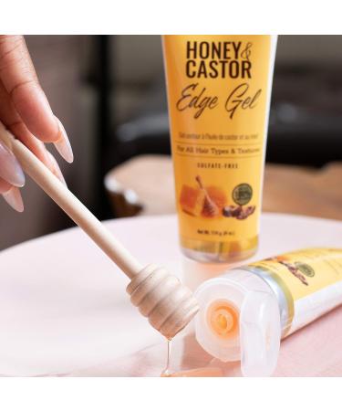 Africa's Best Originals Honey and Castor Edge Hair Gel - Sulfate-Free 4 oz - Buy Online on SooperMarket.com