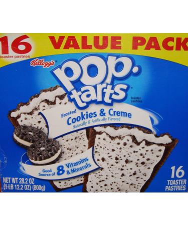 Pop-Tarts Frosted Cookies & Creme Toaster Pastries