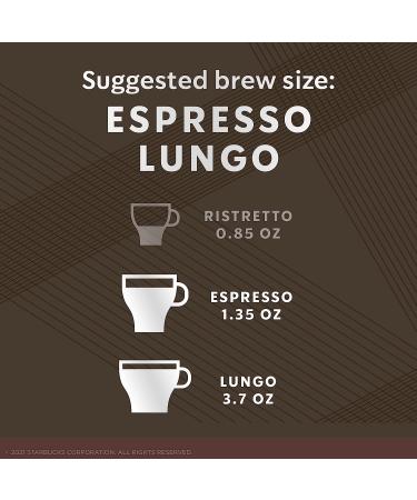 Starbucks by Nespresso Italian Roast Coffee - 50 Count Capsules | Dark Roast, Original Line Compatible - Buy Online on SooperMarket.com