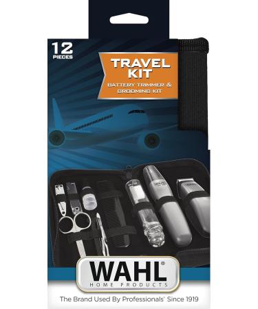 WAHL 9962-1816 Travel Set Battery-Operated Beard & Nose/Ear Hair Trimmer for International Shipping - Buy Online on SooperMarket.com