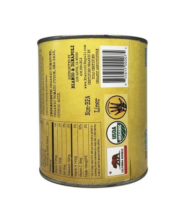 Organic Bianco DiNapoli Whole Peeled Tomatoes 28 oz - Premium Quality Ingredients - Buy Online on SooperMarket.com