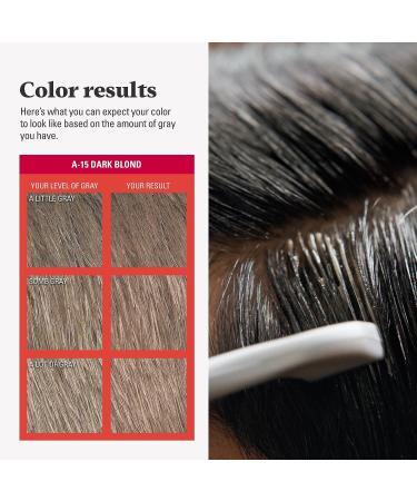 Just For Men Easy Comb-In Hair Dye - Dark Blond A-15 | No Mix Application | 1 Pack - Buy Online on SooperMarket.com