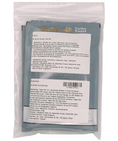 2x Alcotec Turbo Yeast 48H - Achieve 20% Alcohol in Just 5 Days | Fast International Shipping - Buy Online on SooperMarket.com