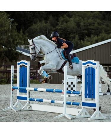 HORZE Horse Bridle Sion Premium English Noseband Bridle & Reins for Ponies Brown Size P | International Shipping Available - Buy Online on SooperMarket.com