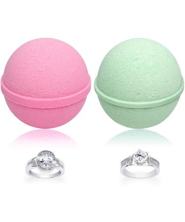 Mermaid Love Potion Bath Bombs Gift Set - Set of 2 with Size 7 Ring Surprise | Made in USA - Buy Online on SooperMarket.com