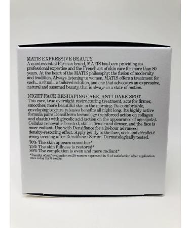 MATIS PARIS Reponse Densite DENSIFIANCE-NIGHT Cream 50ml | Firming Anti-Aging Skincare for Radiant Skin - Buy Online on SooperMarket.com