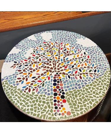 Youway Style 454g Ceramic Mosaic Tiles for Crafts - Bulk Broken Tiles for Mosaic Kits - 1lb Mosaic Craft Supplies - Multicolor - Buy Online on SooperMarket.com