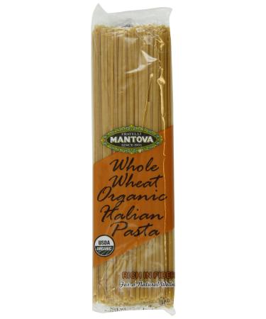Mantova Italian Organic Linguine Whole Wheat Pasta, 1-Pound Bags (Pack of 6)