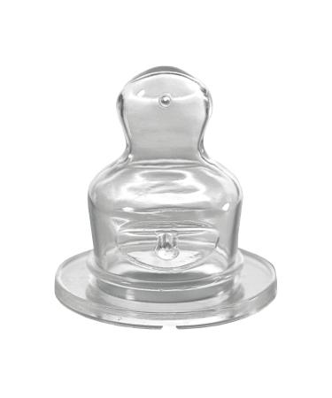 Nip Standard Teat Anatomical Silicone for 0-6 Months - Size M - Milk 2-Pack | International Shipping - Buy Online on SooperMarket.com