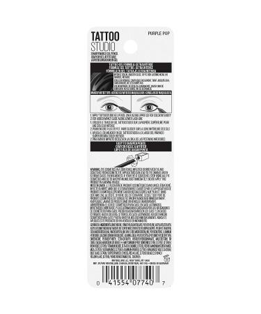 Maybelline Tattoo Studio Long-Lasting Sharpenable Gel Eyeliner Pencil - Purple Pop - 0.04 oz - Buy Online on SooperMarket.com