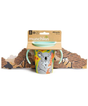 Munchkin Miracle 360 Wildlove Trainer Cup 6 Oz - Koala | Leak-Proof Sippy Cup - Buy Online on SooperMarket.com