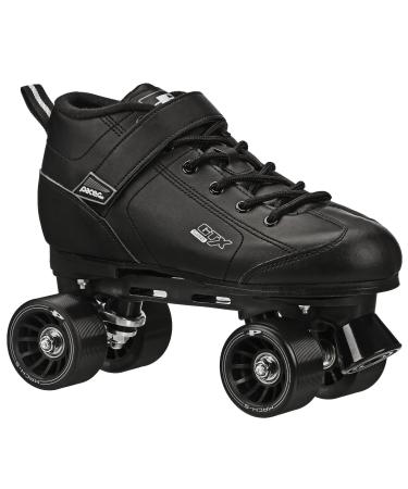 Pacer GTX-500 Quad Roller Skates Black Mens 6/Ladies 7