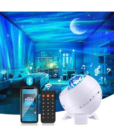 Sternen Sky Projector fr Kinder | 180 Lichtmodi Bluetooth & 8 White Noise | Northern Lights Galaxy Star Heaven Projektor - Buy Online on SooperMarket.com