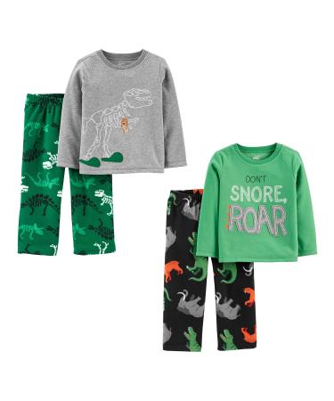 Simple Joys by Carter's Boy's Pajama Set 12 Months Dinosaur