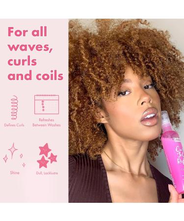 Umberto Giannini Curl Jelly Refresh - Moisturizing Styling Spray for Defined Curls, Zero Frizz - 5 Fl Oz - Buy Online on SooperMarket.com