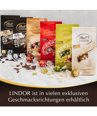 Lindt Lindor Balls Extra Dark 60% Cocoa - 137g | Fine Chocolates with Melting Filling | Perfect Praline Gift | Buy Now! - Buy Online on SooperMarket.com