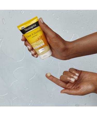 Neutrogena Clear & Soothe 5-Step Skincare Bundle Set | With Tumeric | For Spot-Prone Skin | Make-Up Remover Mask Cleanser Moisturiser Mist 5 Piece set 5-Step Regime Bundle - Buy Online on SooperMarket.com